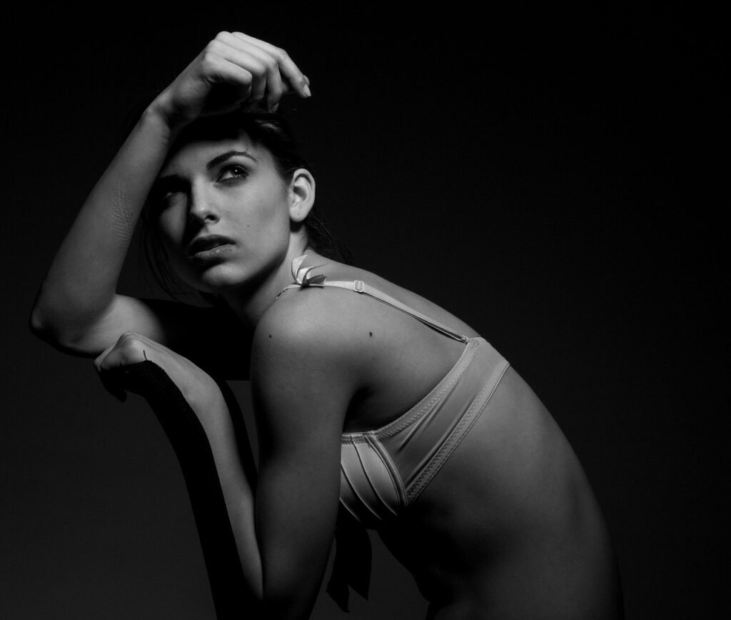 model, girl, young model, beautiful, young girl, woman, human, person, face, young women, portrait, beauty, fashion, model beauty, people, hair, view, youth, sweet girl, make-up, composition, lady, innocence, eyes, adult, passion, aesthetic, eyelash, to look, black white, shoulder, bra